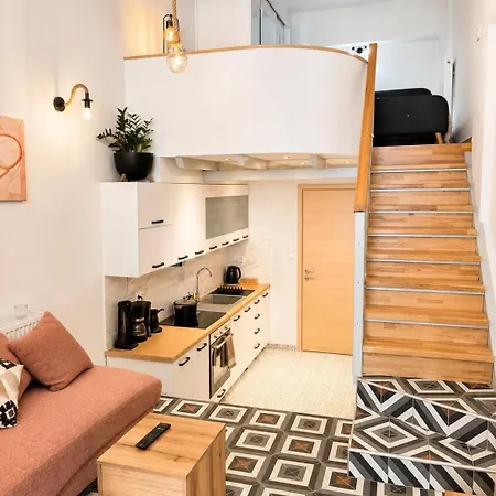 Urban Glow Loft Apartment Volos